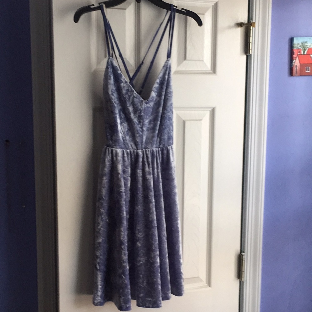 Velour dress